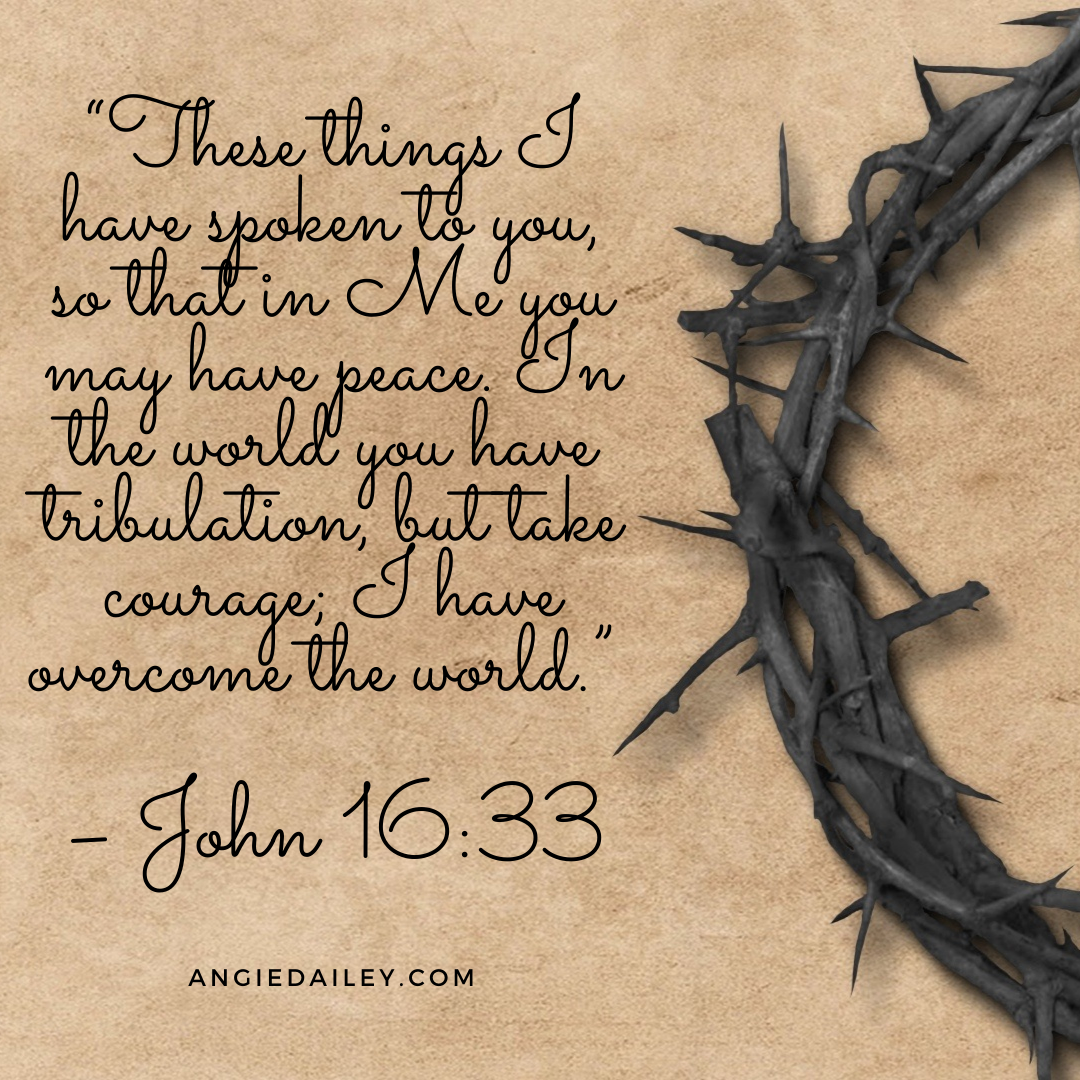 John 16:33 – Metamorphosis